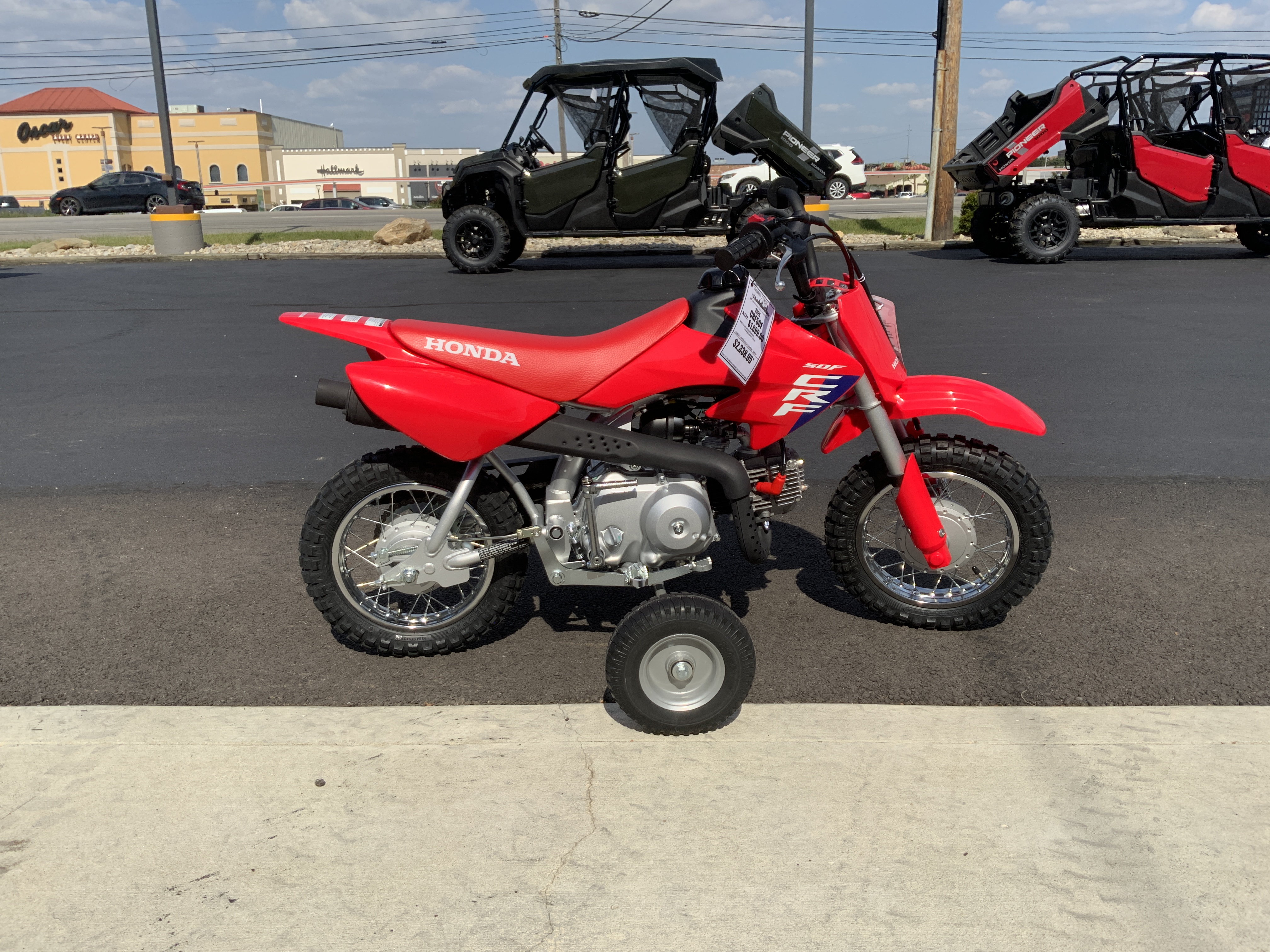 2026 Honda CRF50F W/TRAINING WHEELS - Photo 2